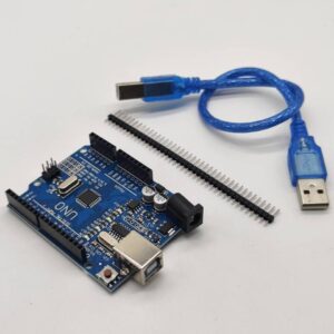 Elecbee UNO Development Board with USB Cable PCB Mount Expert DCC Improved Version