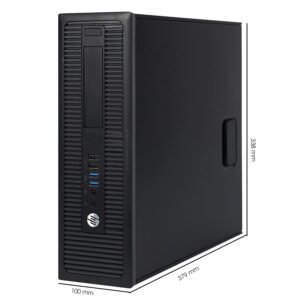 HP Video Editing CAD 800 G2 Desktop Computer PC, Intel Core i7-6500, 3.2 GHz Processor, 32GB RAM, 480GB SSD (Fast Boot) + 10TB HDD, Graphics Card RX-550 4GB GDDR5, WiFi, Windows 10 Pro (Renewed)