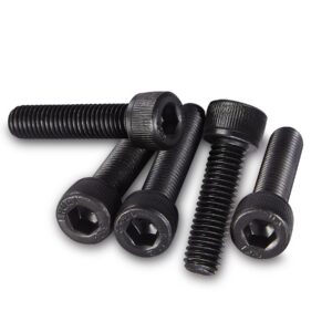 Cicidorai M4-0.7 x 12mm Socket Head Cap Screws, 12.9 Grade Alloy Steel, Black Oxide Finish, Machine Thread, Allen Socket Drive, Quantity 100