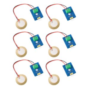 6pcs piezo analog ceramic vibration sensor module controller piezoelectricity 3.3v/5v electronic components supplies sensor board