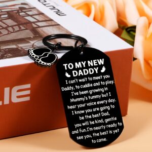 KINMES New Dad Gifts for Men First Fathers Day for New Dad Daddy to be First Time Dad Fathers Day Present from Wife Dad Christmas Stocking Stuffers Pregnancy Announcement Gifts Expectant Father Gifts