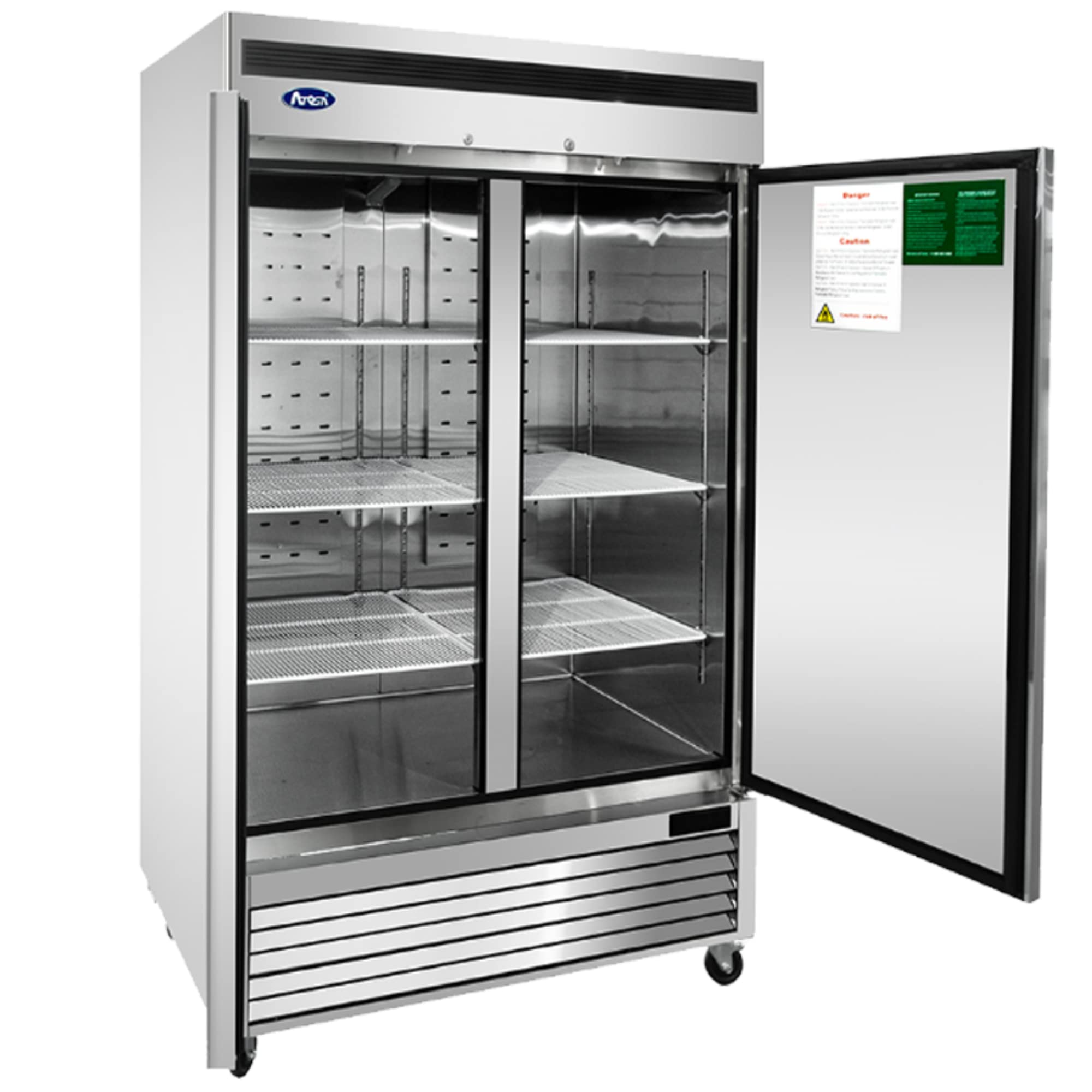 Atosa USA MBF8503GR Freezer, Reach-In, 54.4", Silver