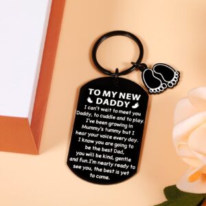 KINMES New Dad Gifts for Men First Fathers Day for New Dad Daddy to be First Time Dad Fathers Day Present from Wife Dad Christmas Stocking Stuffers Pregnancy Announcement Gifts Expectant Father Gifts