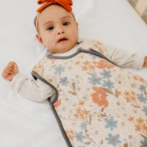 Copper Pearl Sleep Sack: Warm and Cozy Baby Bag in a Variety of Trendy Designs, Safe Alternative to Blankets, Sleeveless Baby Sleep Sack Swaddle Sizes Newborn to 24 Months - Eden