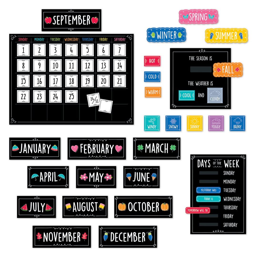 CTP Doodle Calendar Set for Classroom (Creative Teaching Press 10668)