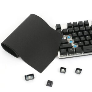 HONKID Keyboard Foam, Sound Dampening Foam for Mechanical Keyboard Bottom, Made of LE-20 Poron, Black (H 2mm)