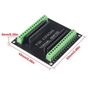 5PCS ESP8266 Breakout Board GPIO 1 into 2 for ESP8266 NodeMCU V3 CP2102 ESP-12E WiFi WLAN Wireless Development Board Module