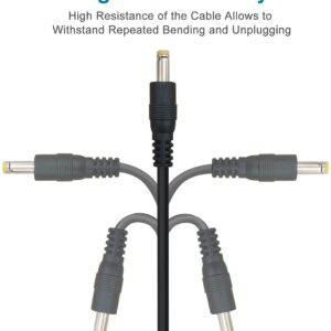 BestCH USB Charge Plug Jack Barrel Connector Cable Charger for Home or Travel via Power Ports/car/Wall/Battery Bank Accessories Designed for The Cradlepoint CTR500 Mobile Broadband Router