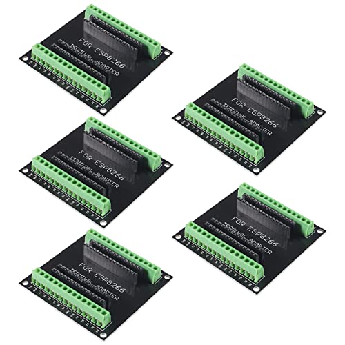 5PCS ESP8266 Breakout Board GPIO 1 into 2 for ESP8266 NodeMCU V3 CP2102 ESP-12E WiFi WLAN Wireless Development Board Module