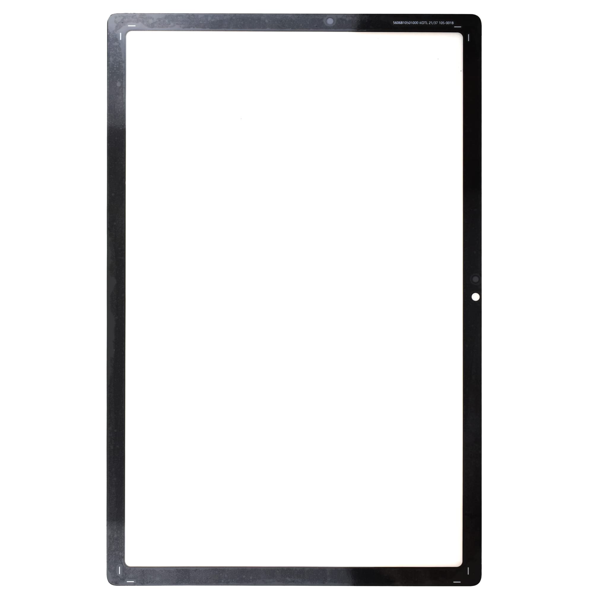 10.5" External Screen Glass Replacement for Samsung Galaxy Tab A8 10.5 2021 SM-X200 SM-X205 Black