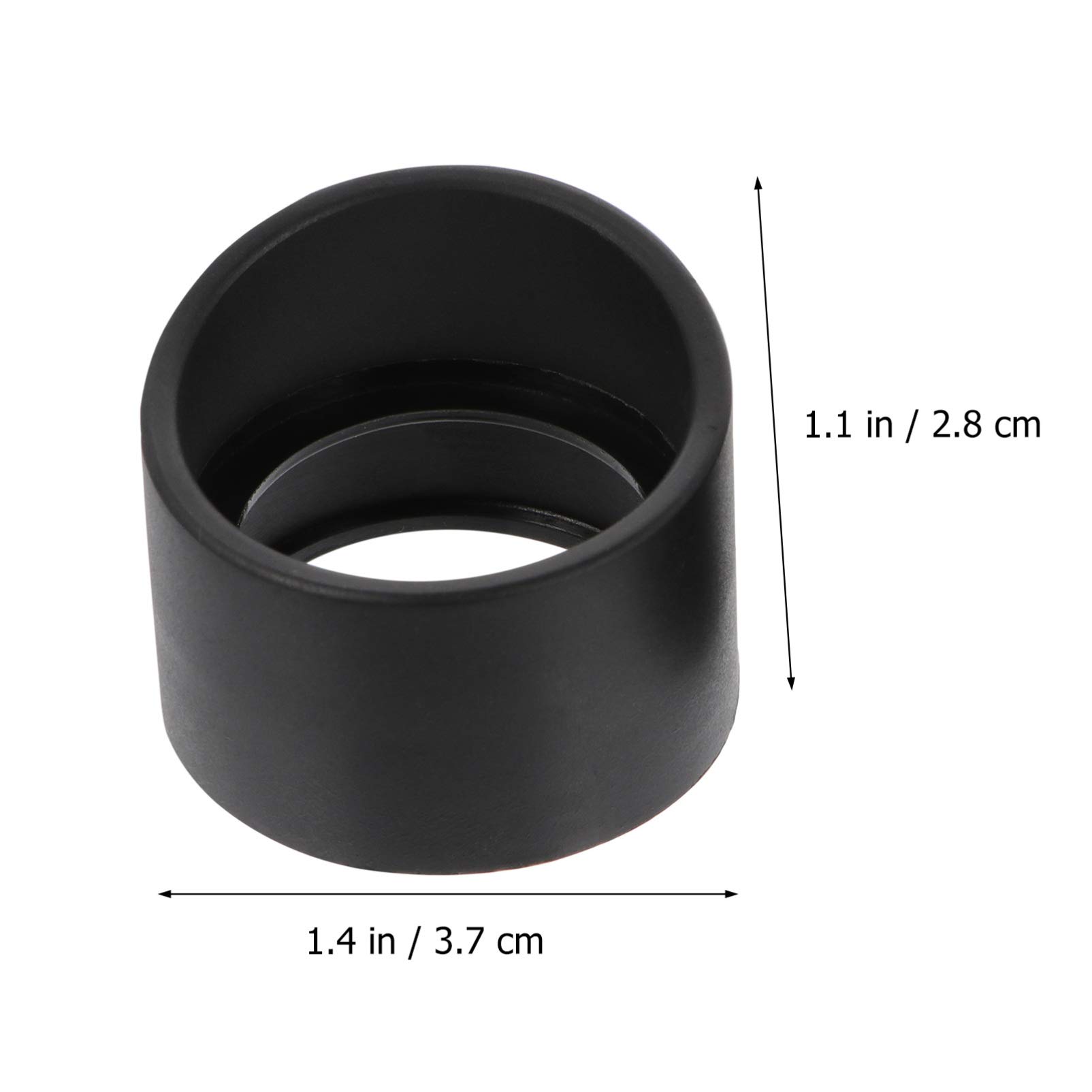 2pcs binocular lens caps Eyepiece Cover 33mm Inner Diameter Binocular Rubber Eyepiece Eye Guards Cups Shield for 33mm Stereo Microscope Eyepieces binocular lens covers Eyeshields microscope eye cups