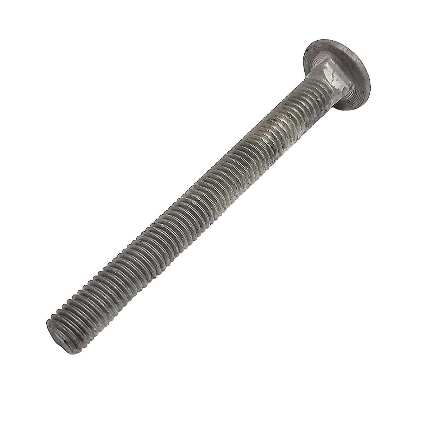 1/2" - 13 x 5" Carriage Bolt | Round Head| Hot Dip Galvanized | 10pcs