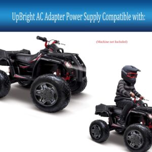 UpBright 24V AC/DC Adapter Compatible with Huffy 17229 24 Volt Boy Girl Torex ATV Kids' 24 Volts Four 4-Wheeler Electric Ride-On Quad Truck Disc Brake 24VDC Power Supply Cord Battery Charger w/Barrel