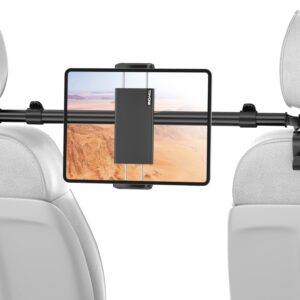 Car Tablet Holder Mount for iPad: Headrest Tablet Stand for Car Back Seat Compatible with iPad Pro Air Mini | Galaxy Tab | Kindle Fire HD | Switch OLED or Other 4.7-12.9" Devices