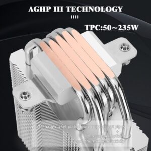 Thermalright Assassin King 120 SE ARGB CPU Air Cooler, AK120 SE ARB, 5 Heatpipes, TL-C12C-S PWM Quiet Fan CPU Cooler with S-FDB Bearing, for AMD AM4/AM5/Intel LGA1700/1150/1151/1200