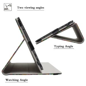 Bige for IdeaPad Duet 3i 10IGL5 Case,PU Leather Folio 2-Folding Stand Cover Case for Lenovo IdeaPad Duet 3i /Lenovo Windows Duet 3i 82AT00F2US 10.3" 2-in-1 Laptop,Love Tree