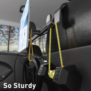 Car Tablet Holder Mount for iPad: Headrest Tablet Stand for Car Back Seat Compatible with iPad Pro Air Mini | Galaxy Tab | Kindle Fire HD | Switch OLED or Other 4.7-12.9" Devices