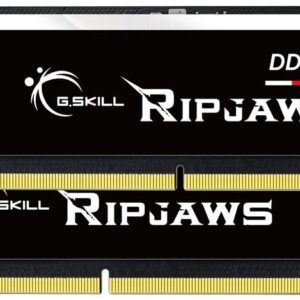 G.SKILL Ripjaws DDR5 SO-DIMM Series DDR5 RAM 32GB (2x16GB) 4800MT/s CL34-34-34-76 1.10V Unbuffered Non-ECC Notebook/Laptop Memory SODIMM (F5-4800S3434A16GA2-RS)