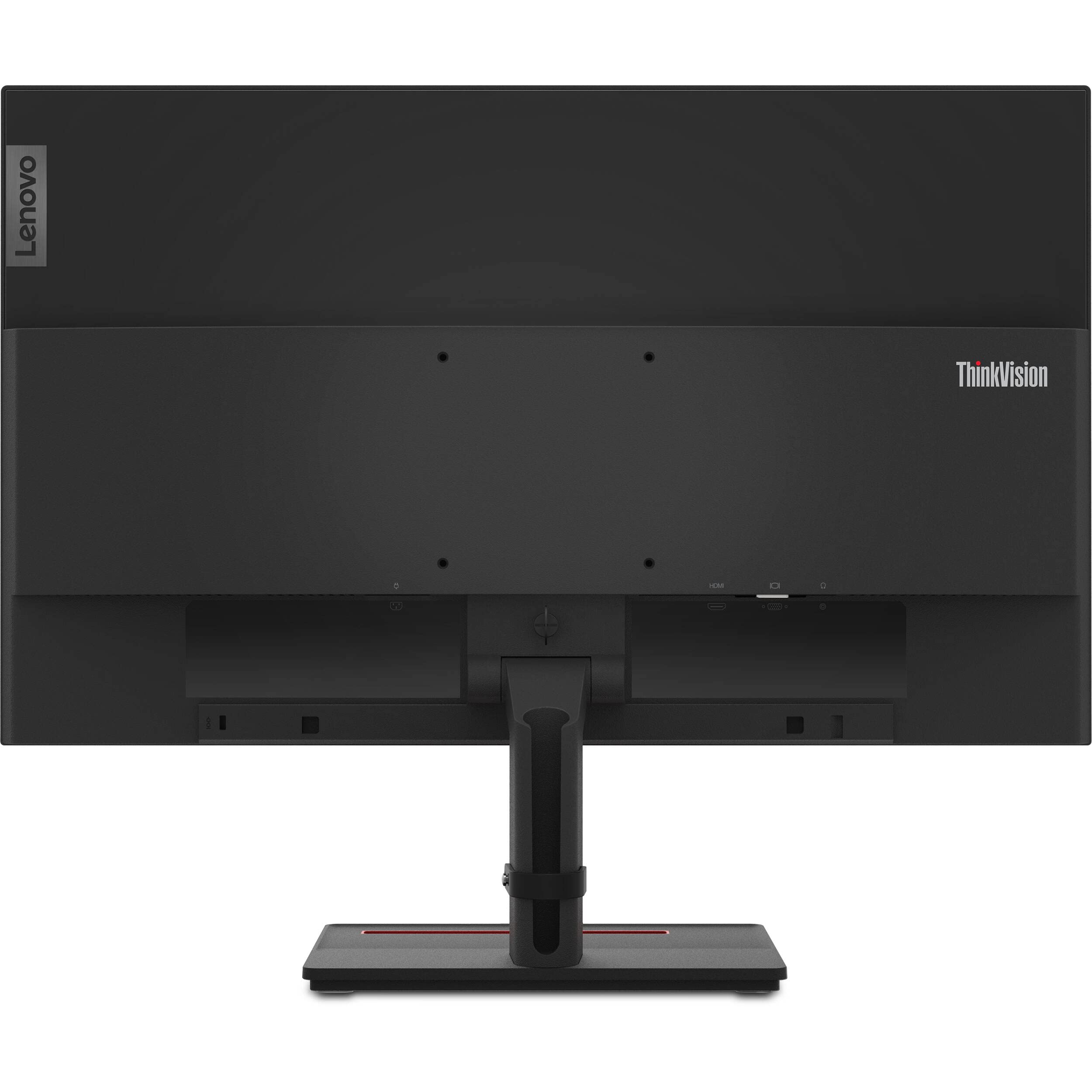 Lenovo ThinkVision S24e-20 23.8" Full HD 1920 x 1080 WLED LCD Monitor 2-Pack Bundle with Mini Speaker, 250 Nit, FreeSync, HDMI-VGA, Raven Black, & Adjustable Desk Mount Monitor Stand