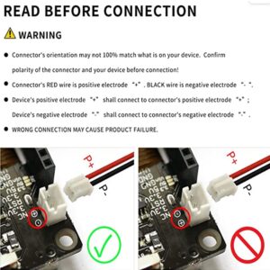 RAEWSTCO Octelect 3.7V Lithium ion Polymer Battery 2000mAh 103454 Lipo Battery Rechargeable Lithium Polymer ion Battery with JST Connector