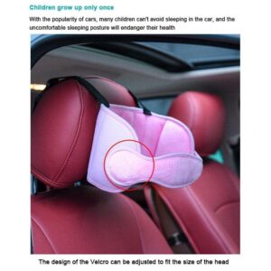 SWEETOP Child Head Support for Car Seats Safe Comfortable Head & Neck Pillow Support Solution for Front Facing Car Seats and High Back Boosters Baby Kids Travel Accessories