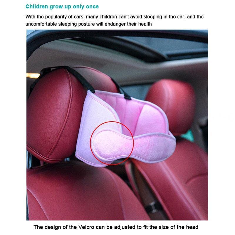 SWEETOP Child Head Support for Car Seats Safe Comfortable Head & Neck Pillow Support Solution for Front Facing Car Seats and High Back Boosters Baby Kids Travel Accessories