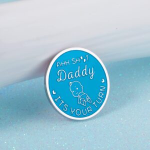 First Time Mothers Fathers Day Gifts for New Mom Dad Mommy Daddy New Parent Decision Coin for New Mom Dad New Baby Gifts for Friend Boss Coworker Birthday Gifts for Husband Wife One-Piece Double-sided