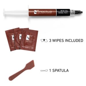 Noctua NT-H1 3.5g SW Edition, Thermal Computer Paste with Spatula and Cleaning Wipes