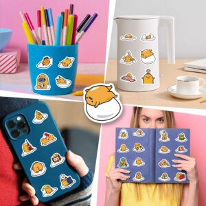 Gudetama Stickers 210pcs Japanese Lazy Egg Stickers Stickers,for Water Bottle,Laptop,Luggage，Phone,Skateboard Stickers for Teens Girls Kids Vinyl Stickers