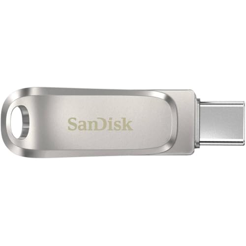 SanDisk 64GB Ultra Dual Drive Luxe USB Type-C Flash Drive