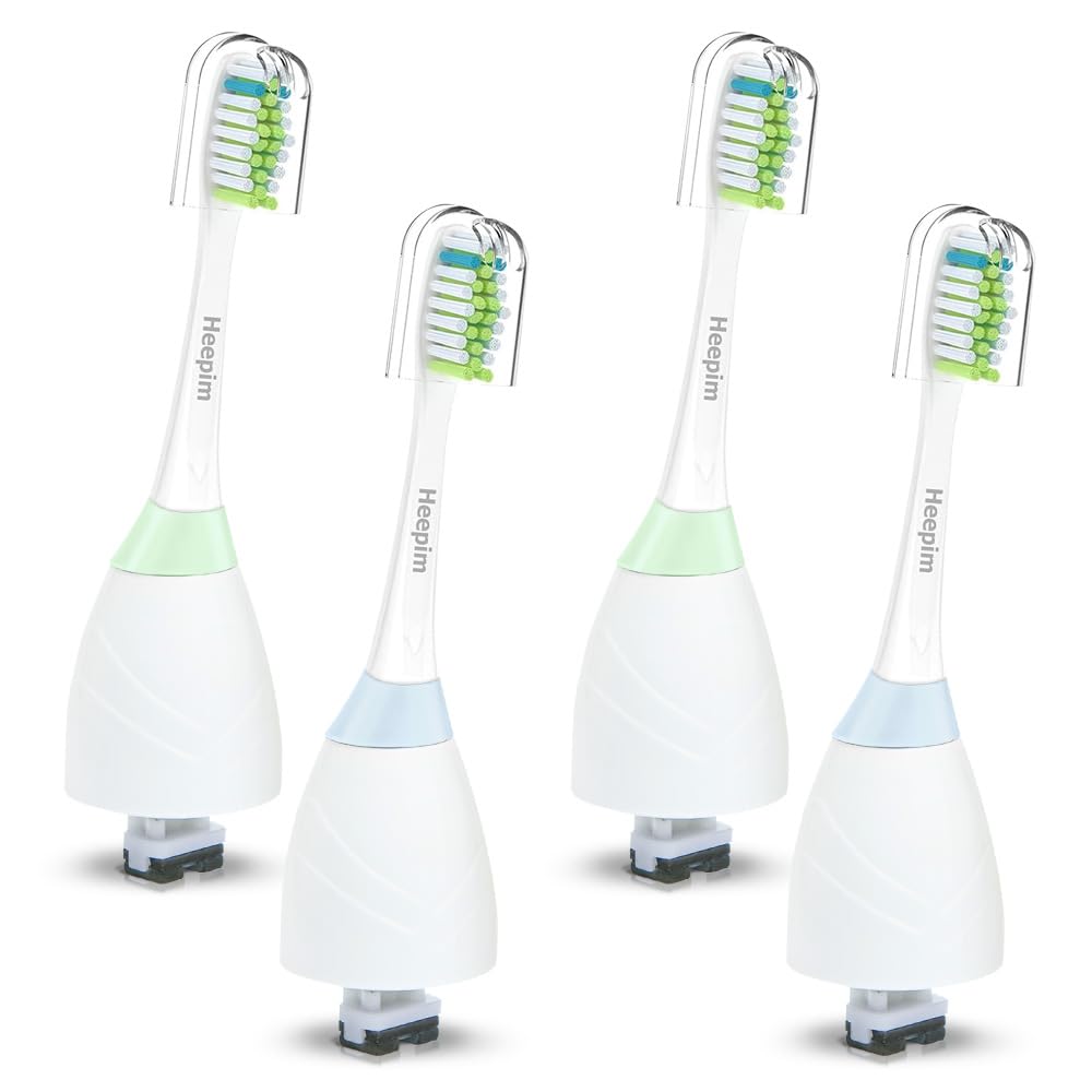 Replacement Toothbrush Heads for Ultra Plaque Control & Whitening, Diamantine-Clean Brush Heads Compatible with Philips Sonicare Electric Toothbrush, 4 Pack