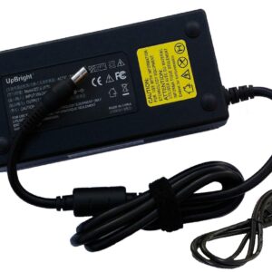 UpBright 19VDC AC Adapter Compatible with ASRock DeskMini 110 110W A300W A300/B/BB/BOX/JP X300 X300W 310 310W H470/B/BB/BOX/JP H470W Desk Mini Desktop Ryzen 120W 19V Power Supply Cord Cable Charger