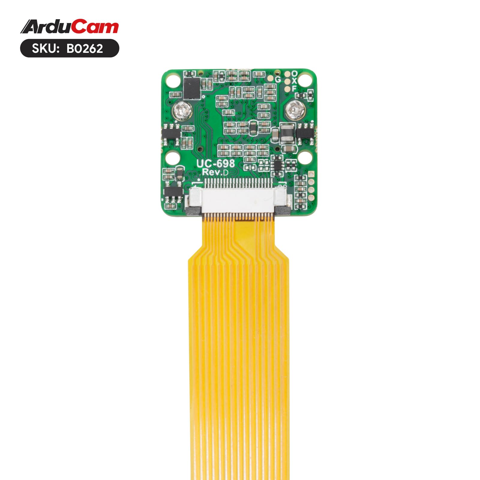 Arducam for Mini Raspberry Pi HQ Camera, 12MP IMX477 with Low Distortion M12 Lens, 25 * 24mm Camera Board Compatible with Raspberry Pi 5, 4 Model B, Pi 3/3B+, and Pi Zero 2W