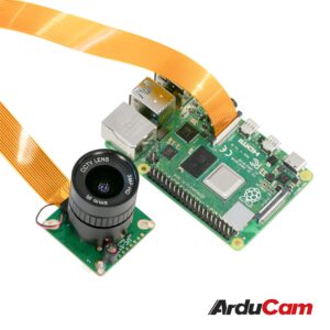 Arducam for Raspberry Pi HQ Camera, 12.3MP IMX477 Camera Module with CS-Mount Lens, Automatic IR-Cut Switching All-Day Image, Compatible with Raspberry Pi 5, 4 Model B, Pi 3/3B+, and Pi Zero 2W