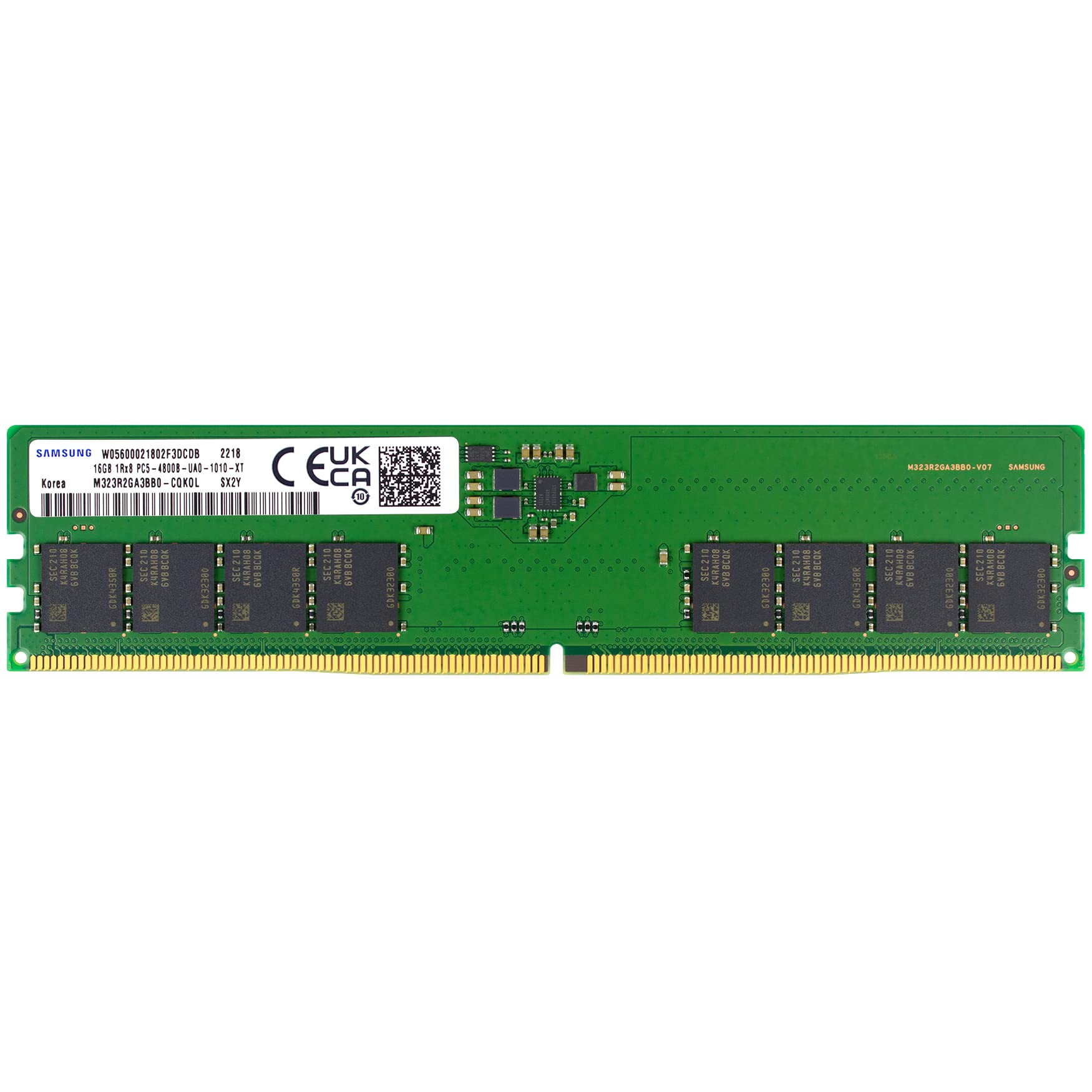 A-Tech 16GB DDR5 4800MHz UDIMM PC5-38400 CL40 1Rx8 1.1V DIMM 288-Pin Desktop RAM Memory Module M323R2GA3BB0-CQK