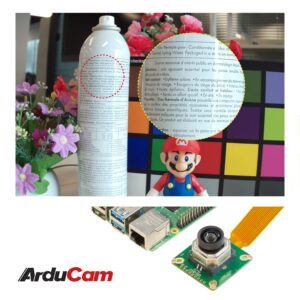 Arducam for Raspberry Pi HQ Camera with Motorized Focus Lens, 12.3MP IMX477 Camera Module with M12 Lens for Raspberry Pi 5, 4 Model B, Pi 3/3B+, and Pi Zero 2W