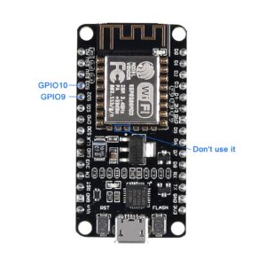 Alinan 6pcs ESP8266 NodeMCU V3 CP2102 ESP-12F Internet WiFi Development Board Open Source Serial Wireless Module for Arduino IDE/Micropython (ESP-12F)