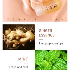 ANMANSY Lip Plumper Set,Natural Lip Plumper and Lip Care Serum,Lip Mask,lip gloss,Lip Enhancer for Fuller,lip filler,To Create Plump Lips,Reduce Fine Lines and Moisturize,Increased Elasticity Lip