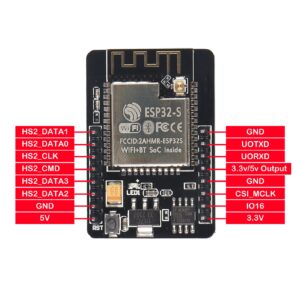 5Pcs ESP32 Cam Micro USB ESP32 Serial to WiFi ESP32 CAM Development Board with OV2640 Module WiFi Bluetooth with TTL Downloader