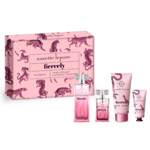 nanette lepore fiercely 4 piece gift set, 3.4 fl. oz.