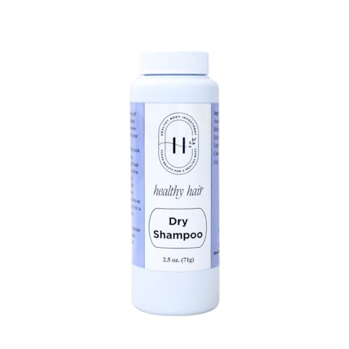 Healthy Hair Dry Shampoo, Award Winning, Unscented Botanical Powder Formula, Removes Excess Oils On Scalp, Helps Lift The Hair At The Root, A Clean Beauty Product