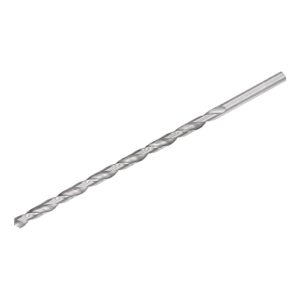 uxcell 7mm twist drill bits, high-speed steel straight shank extra long drill bit 200mm length for wood plastic aluminum