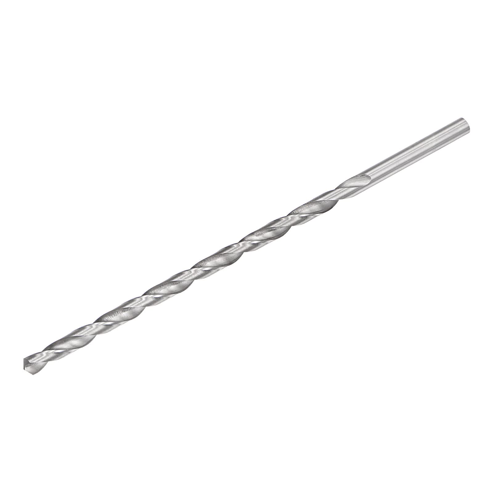 uxcell 7mm Twist Drill Bits, High-Speed Steel Straight Shank Extra Long Drill Bit 200mm Length for Wood Plastic Aluminum