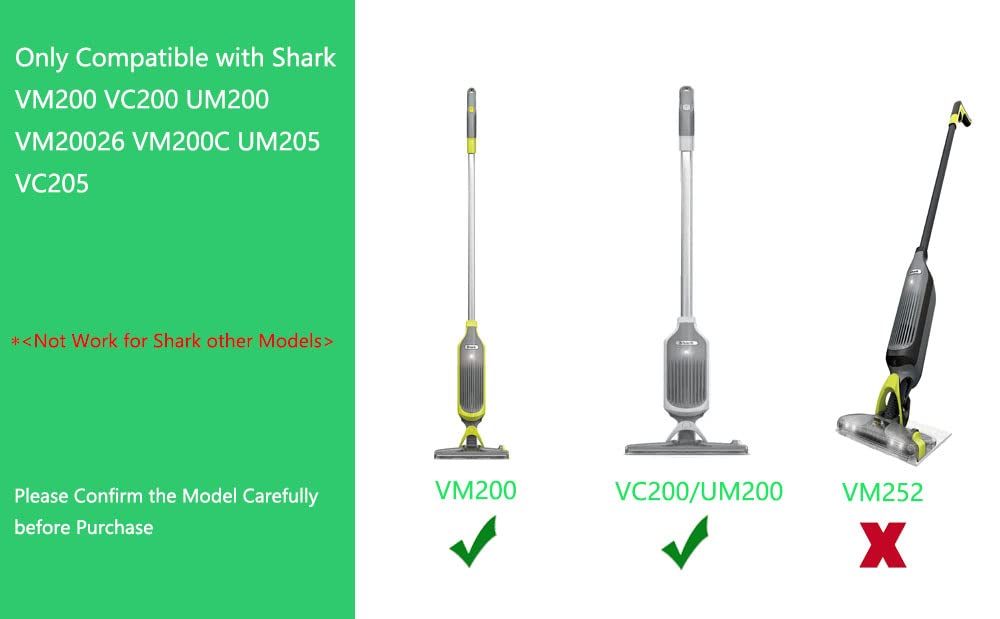 Replacement Shark VM200 Charger AC/DC Adapter Charger Power Cord Compatible with Shark VM200 VC200 UM200 VM20026 VM200C UM205 VC205 Series VACMOP Charger Cord Power Supply