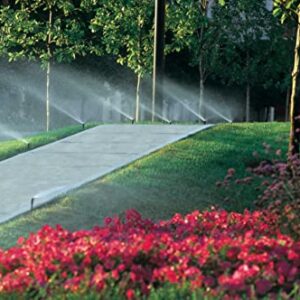 Rain Bird 1804APNP Professional Non-Potable Water Pop-Up Sprinkler, Adjustable 0° - 360° Pattern, 8' - 15' Spray Distance, 4" Pop-up Height, Purple Cap