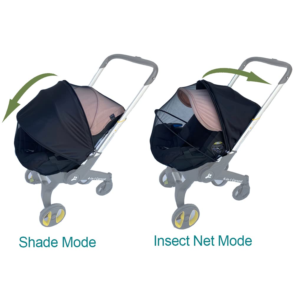 Insect Net, Mosquito Net with Sunshade – Stroller Accessories Compatible with Doona Car Seat & Stroller