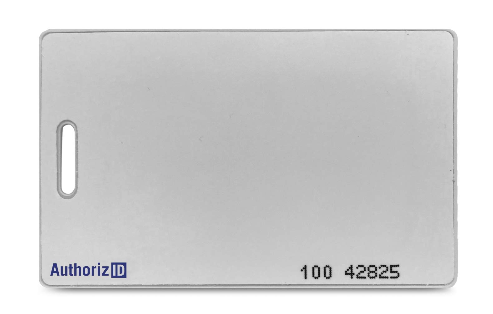 AuthorizID 5 – 26 Bit H10301 125 KHz Clamshell Proximity Card Wiegand T5577 chip. Compatible with 1386 1326 7610 1586 1391 and 1346. Works with Nearly All Access Control Systems. Free tech Support.