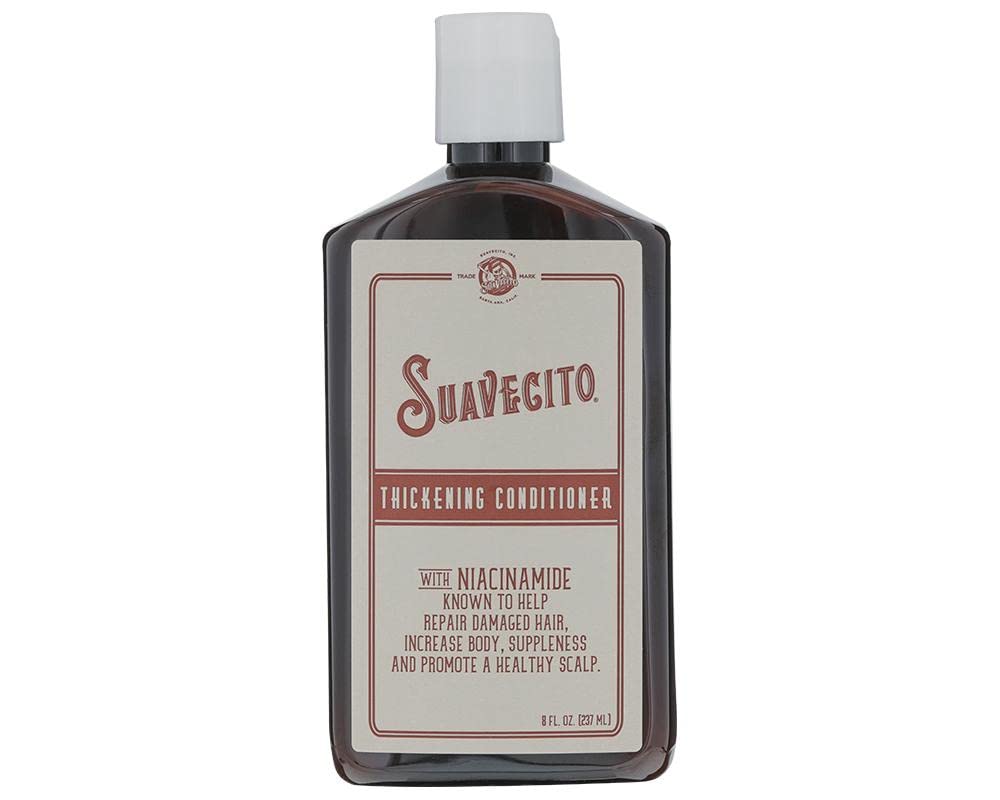 Suavecito Thickening Shampoo & Conditioner Set Hair Growth Thickening Hair Loss Shampoo Treatment Regrowth Shampoo & Conditioner