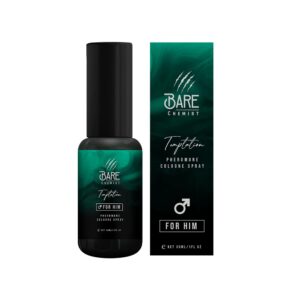 Bare Chemist Pheromones for Men to Attract Women (Temptation) Cologne - Pheromone Cologne Spray [Attract Women] - Extra Strong, Concentrated Proven Pheromone Formula