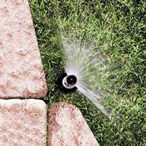 Rain Bird 1804APNP Professional Non-Potable Water Pop-Up Sprinkler, Adjustable 0° - 360° Pattern, 8' - 15' Spray Distance, 4" Pop-up Height, Purple Cap